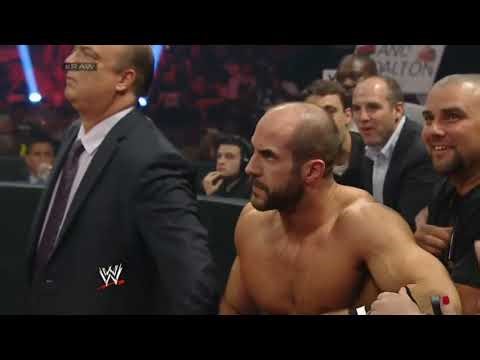 Mark Henry vs Cesaro Raw April 14 2014