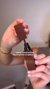 3M views · 12K reactions | still my favorite makeup hack right now 來 using @maybelline superstay vinyl ink in 135 fearless #makeup #liquidlipstick #lipproducts #maybelline #makeuphack #makeuphacks #makeuptutorial #lip #lipstick | Alxandra | Facebook