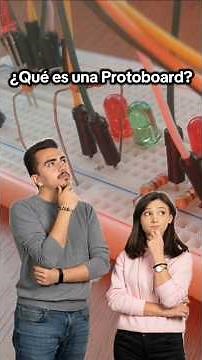 ¿Qué es una Protoboard? #aprendizaje #electronicabasica