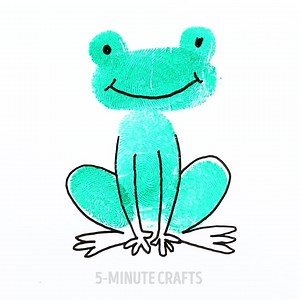 Simple fingerprint art ideas. 🖐 | 5-Minute Crafts