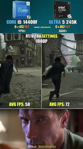 Core i5 14400F vs Ultra 5 245K - Is the Ultra 5 actually worth double? #pcgaming #gaming