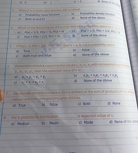 When x is a continuous function, f(x) is called:... | Filo