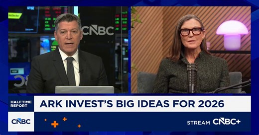 Cathie Wood: Big investment cycle and deregulation will be very good for financial markets this year