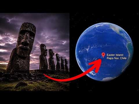 Coordinates Revealed 🗿 Google Maps Caught an Easter Island Moai Statue Looking Back⁉️