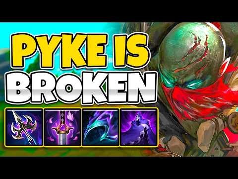 PYKE IN SEASON 16 IS ACTUALLY BROKEN!