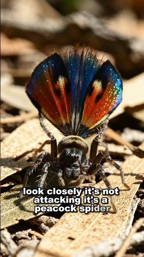 This Spider Dances Better Than Humans 😳 #animals #wildlifeshorts #naturedocumentary