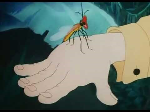mosquito gets slapped and screams