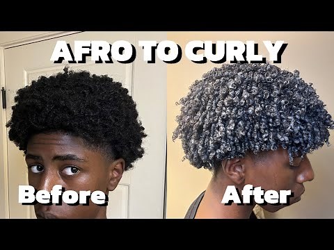 How To Get a Curly Afro In 5 Minutes | Curly Hair Tutorial