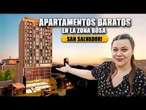 Living in the Zona Rosa for this price? 🇸🇻 Cheap Apartments in El Salvador.
