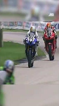 THROWBACK Ben Bostrom and Jake Zemke battle for second at Road America in 2008. #motorcycle