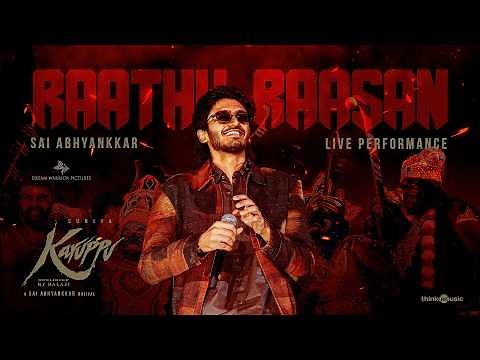 Raathu Raasan - Live Performance | Suriya's Karuppu | RJ Balaji | ‪@SaiAbhyankkar‬ | VM Mahalingam