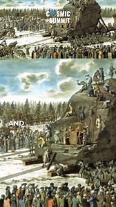The Russian Thunderstone, a 1,500-ton granite block, was transported from Finland to Saint Petersburg in the 18th century. Engineers used ingenious methods, including capstans, steel ball bearings, and custom-built barges, to move it across land and water. Join our free community: https://discord.com/invite/SneQscquzv See more from Ben: https://www.youtube.com/@UnchartedX | Cosmic Summit