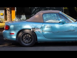 my miata is officially totaled
