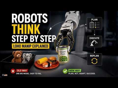 This New AI Makes Robots Think Step by Step | LOHO Manip Explained