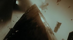 Download 3d abstract geometric shapes floating in the sky for free