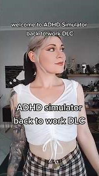 Welcome to #ADHD simulator - back to work DLC. #adhdawareness #adhdsimulator #adhders #adhdsymptoms