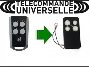 Copie de la télécommande V2 PHOENIX avec la télécommande copieuse V2 PHOENIX