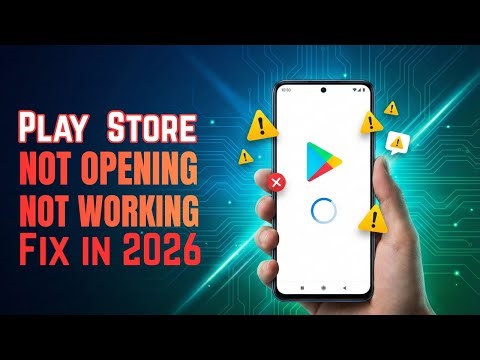 Fix Any Play Store Problems like Not Opening, Not Working, Not Downloading Apps etc. in 5 Minutes