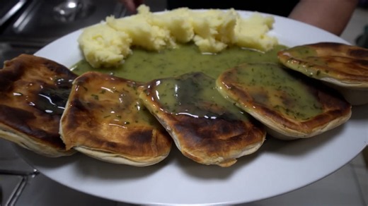 He takes on legendary British pie challenge with thousands of past attempts