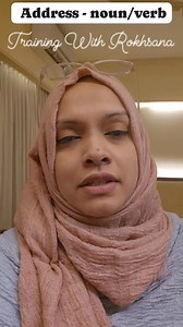 Pronounce Address as a Noun and a Verb in both British and American English Training With Rokhsana #best #English #trainer #Bangladesh #Amazing #englishteacher #classroom #learning #Alhamdulillah | Training With Rokhsana