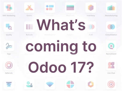 18 reactions |  #NewFeature alert: Improve manufacturing through experience with #Odoo 17! Don't miss out on other incredible features and surprises at #OdooExperience 2023! Get your tickets now, and the best part? Our basic pass is completely FREE! ➡️ odoo.com/r/oxp_2023f | Odoo | Facebook