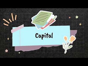Learn business and basic finance | Capital