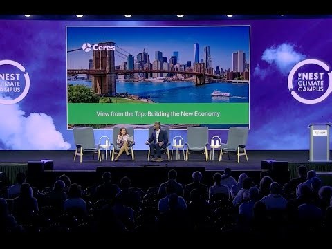 Ceres at Climate Week NYC 2025 - View from the Top: ​Building the New Economy