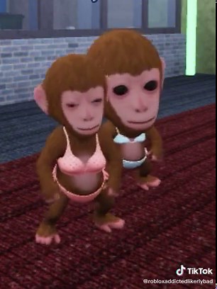 🐵 Monkeys Dancing Roblox #monkeysdancingroblox #roblox #monkey #cute #meme #repost #funny #fyp #xyzbca #viral