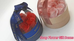 Wholesale Creative Rose Gift Boxes, Ring Necklace Jewelry Boxes, Proposal Jewelry Packaging Boxes