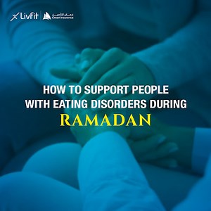 26K views · 48 reactions | Fasting can be hard especially with those suffering from anorexia and other eating disorders. Be sure to lookout for your loved ones. Have a blessed Ramadan. #LivFitUAE #TakeChargeUAE #OmanInsurance #FoodFit #UAE #Health #Anorexia #HealthyLifestyle #MindFit | LivFit by Sukoon Insurance | Facebook