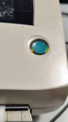 ZEBRA LP 2844-Z flashing red green