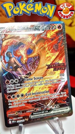 Moltres EX Team Rocket Special illustration rare #pokemon #pokemoncards #pokemontcg #cljhobbies