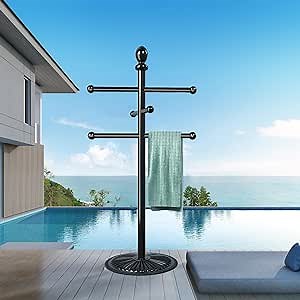 High Light Vine 3 Pool Towel Rack