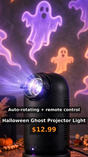This $12.99 Ghost Projector HAUNTS Your Walls 👻