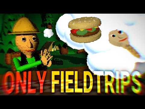 ONLY Using Items FROM Fieldtrips In Baldi's Basics Plus (V0.7 Challenge)