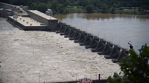 4.2K views · 49 reactions | The Arkansas River recently crested at elevation 362.2 feet here at Ozark Lock & Dam. Releases and local run-off has caused the river to rise again. Please continue to follow our social media pages and web page as we keep you updated on the river status. | Little Rock District, U.S. Army Corps of Engineers | Facebook