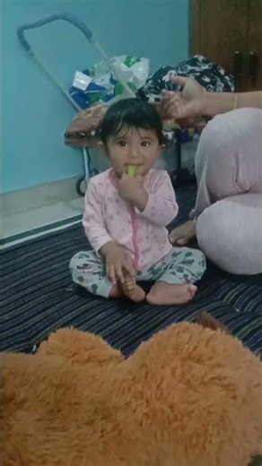 My son tried cucumber for the first time