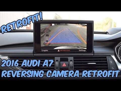 Audi A6 & A7 4G MIB2 2016 Reversing Camera Retrofit