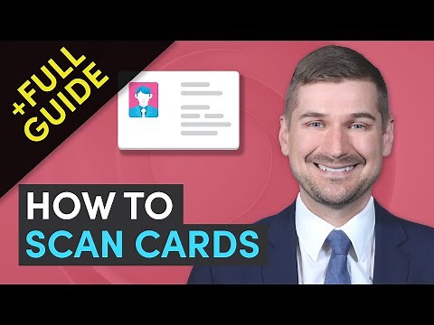 💳 How to Scan & Organize Cards! The Easy Way