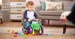 Help preschoolers develop fine and gross motor skills with Mega Bloks First Builders Ride n' Chomp Croc! Find where to buy > https://bit.ly/2sygise | TTPM