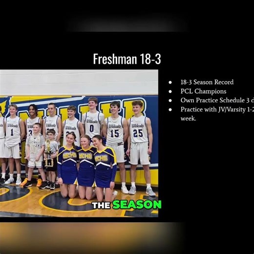 Freshman Team Success Fueled by Family & Coach Cody's Vision! #shorts