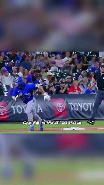 This, at 105.7 mph, is the new fastest throw in baseball history