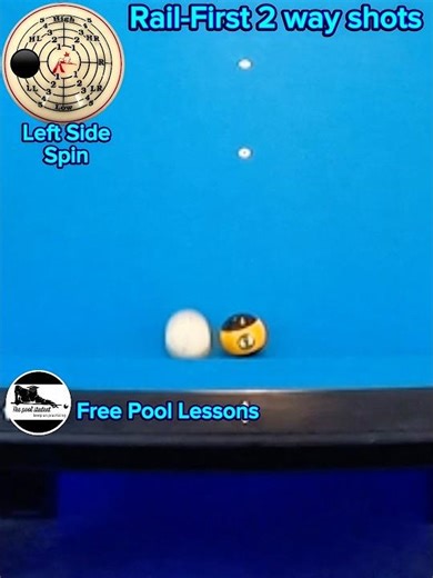 Great 2 way shot (Free Pool Lessons)