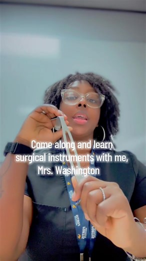 🩺 Instrumentation Breakdown: Army–Navy Retractor A foundational handheld, double-ended retractor used to maintain tissue exposure and surgical visibility. No self-retaining mechanism—this instrument relies on proper hand positioning, control, and awareness. Simple design. Critical function. Thanks for learning with Mrs. Washington ✨ #SurgicalTechnology #CollegeProfessor #fyp #InstrumentationLab #LearnWithMrsWashington