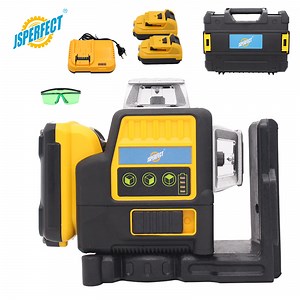 [Hot Item] New 3D Large Capacity Battery Laser Level 12 Lines 3D Self -Leveling 360