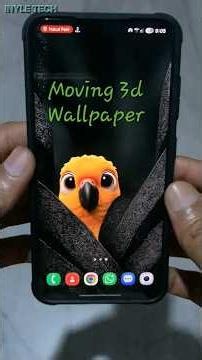 Fifa World Cup -Create 3D Moving Wallpaper in Samsung Mobile
