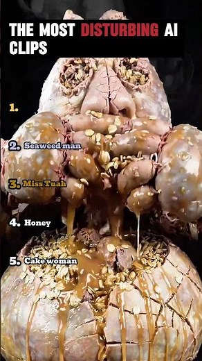Top 5 most DISTURBING ai videos! #scary #horror #clips