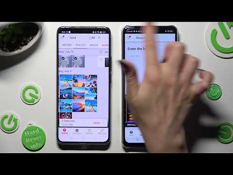 How to Transfer files from an Android Device to Infinix Note 30 5G - Send Anywhere Application