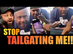 Driver Brake Checks Tailgating Car then all Hell Breaks Loose!