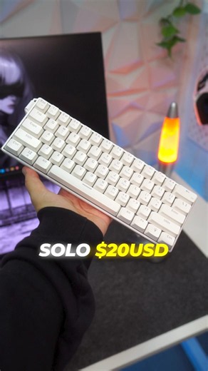 The Ajazz NK61 is AMAZING for this price ⌨️✨ #setupgamer #aliexpress #keyboard #ajazz #setupaesth...